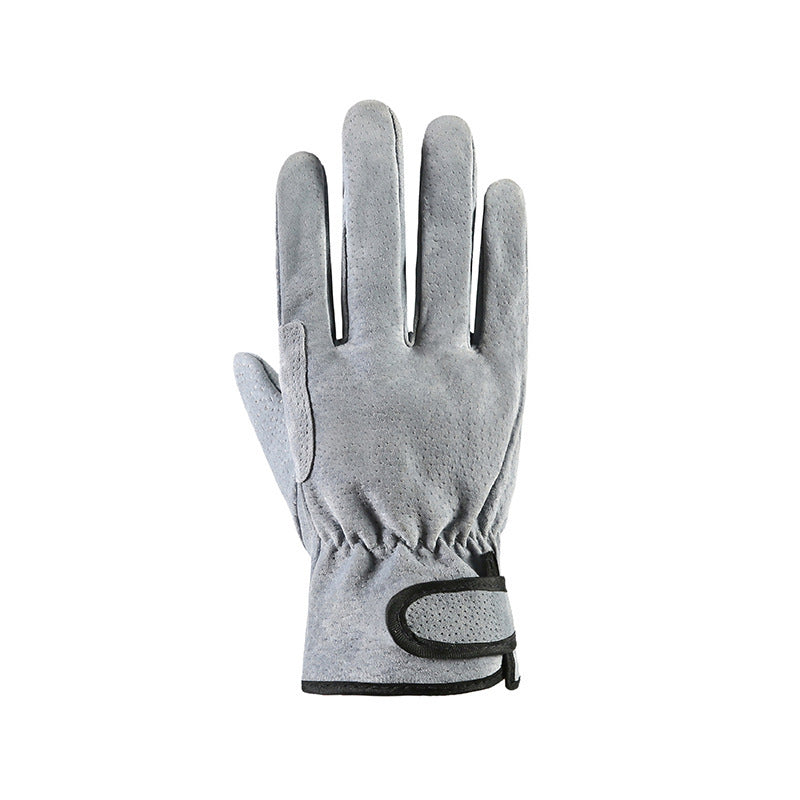 Leather Work Gloves – Durable Protection for Welding, Maintenance & Gardening