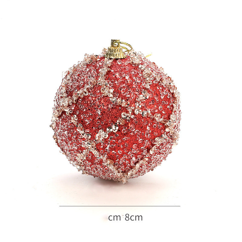 Christmas Tree Decoration  Hanging Balls  Colored Balls  Painted