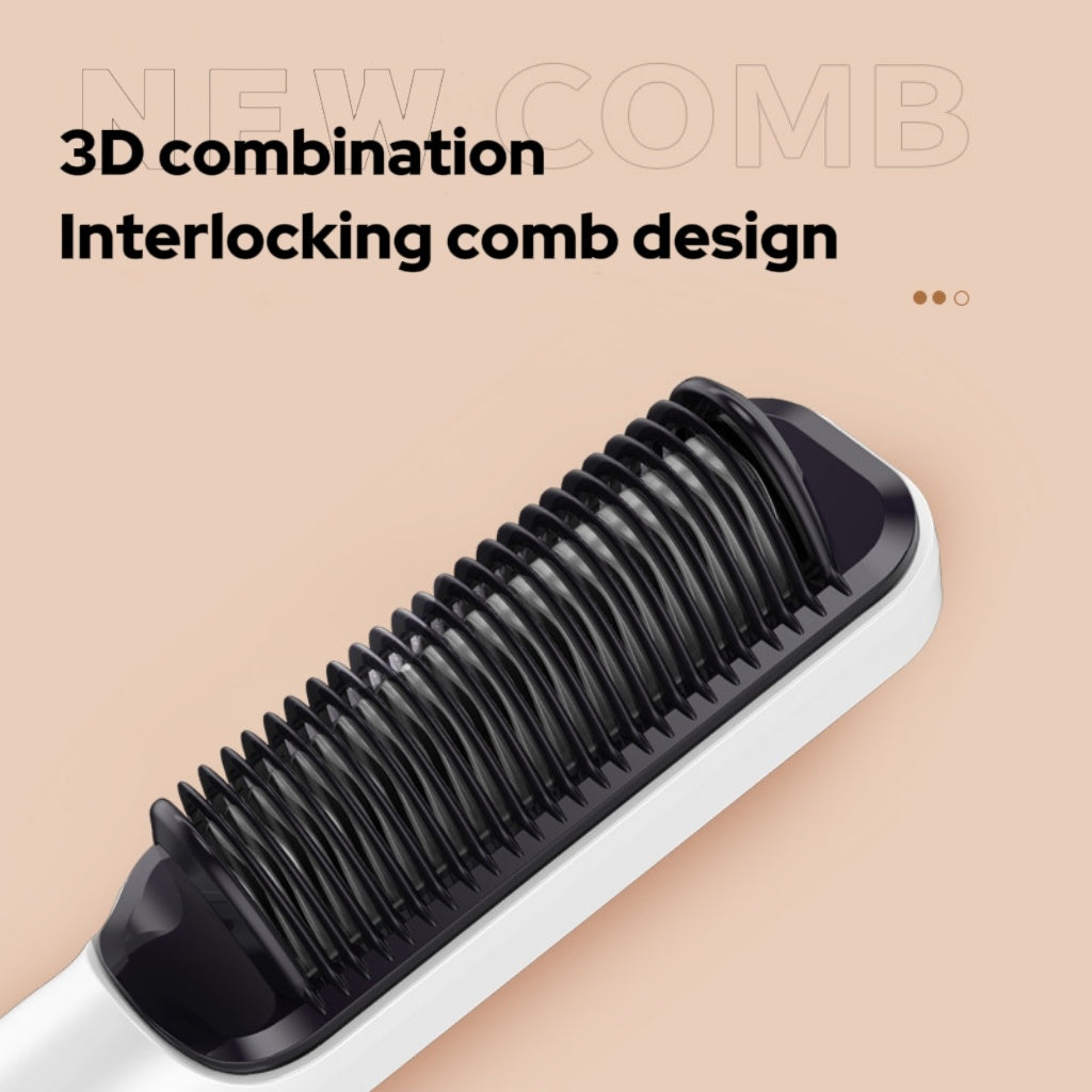 Negative Ion Hair Straightener Comb – Professional Styling Tool