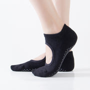 Women’s Non-Slip Pilates Socks – Cotton Grip Socks