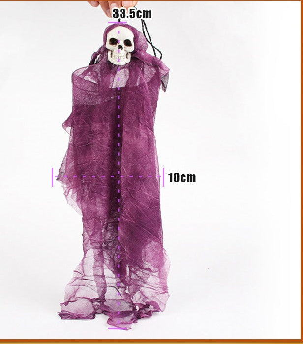 Halloween Tricky Horror Funny Skull Hanging Ghost Ornaments