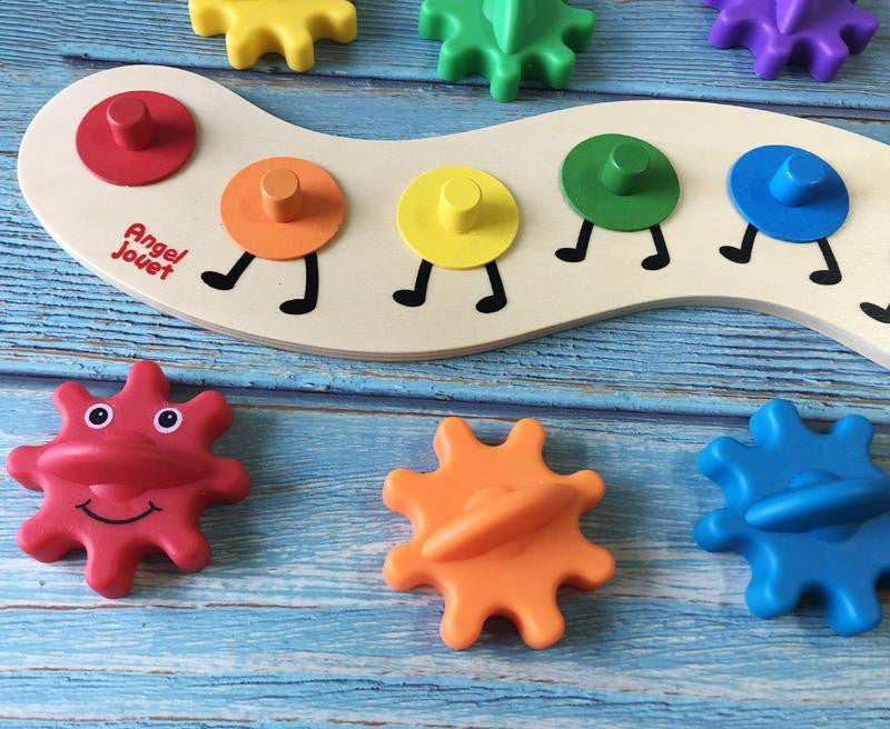 1-3 Year Old Baby  Gear Game Early Childhood Education Toy