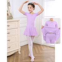 Split Purple Short Sleeve