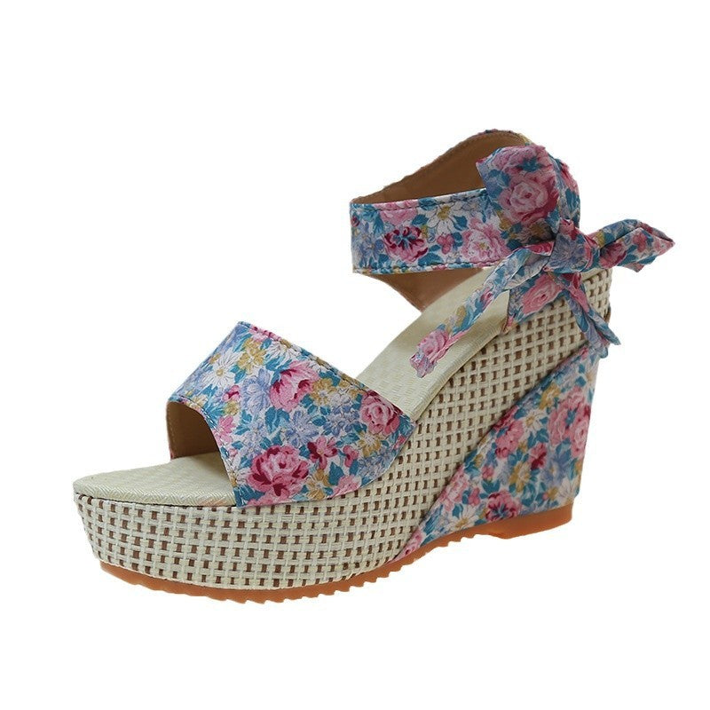 Elegant Wedge Women's Peep Toe Sandals