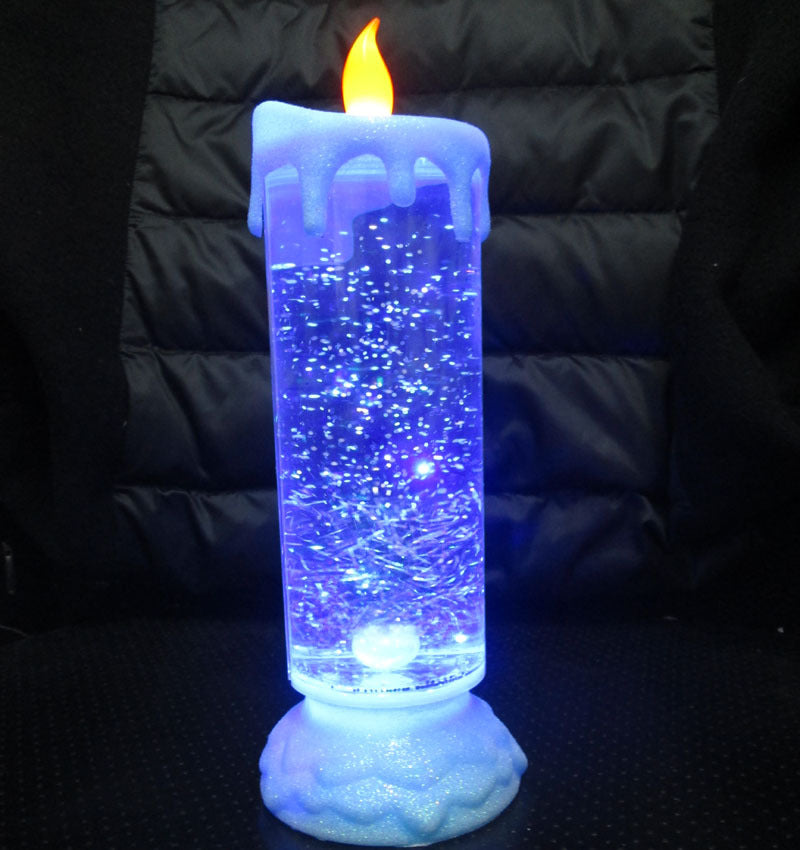 Colorful LED Water Candle Light Decorative Lamp