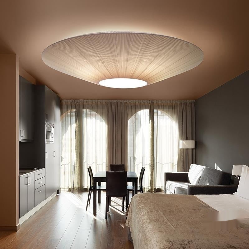 Chinese Creative Minimalist Aisle Fabric Ceiling Lamp