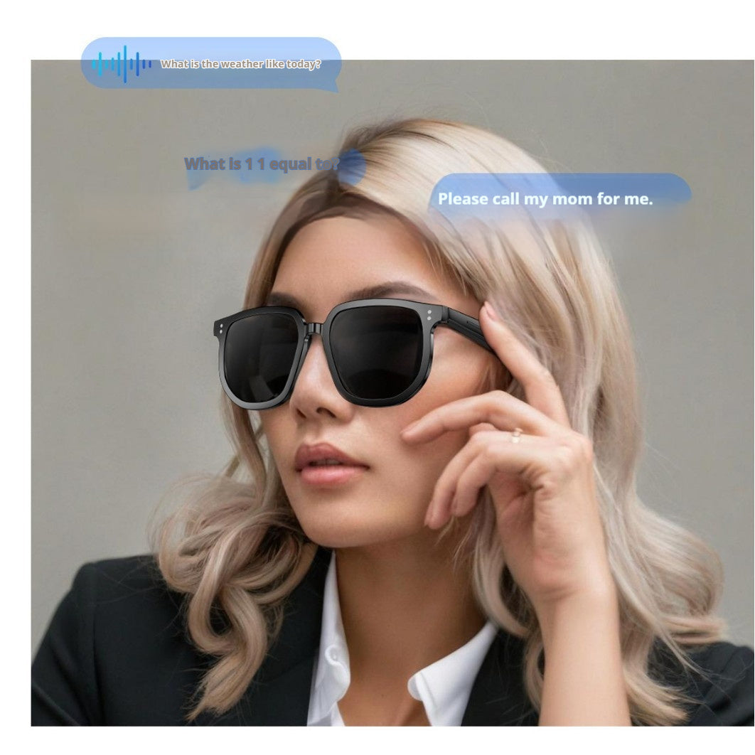 AI Smart Wireless Bluetooth Audio Sunglasses