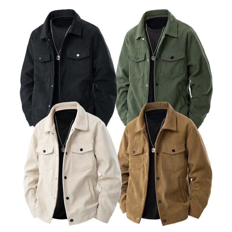 Retro Casual Loose Lapels Top