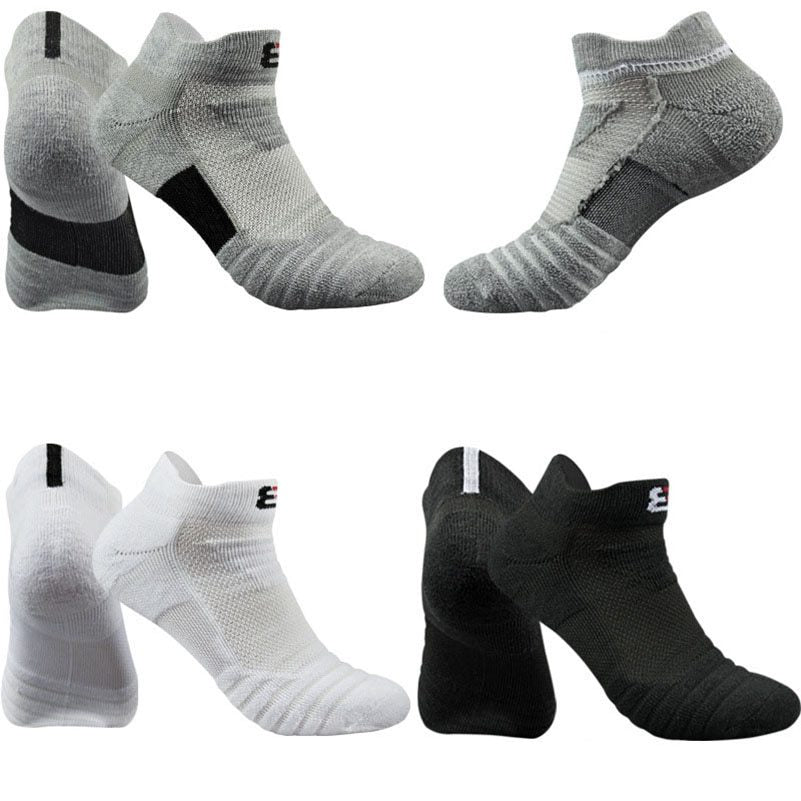 Pure Color Cotton Blend Socks