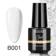 Rosalind New Pure Color Nail Polish 7ML Plastic Bottle