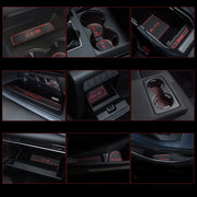 Anti-slip water coaster interior storage mat