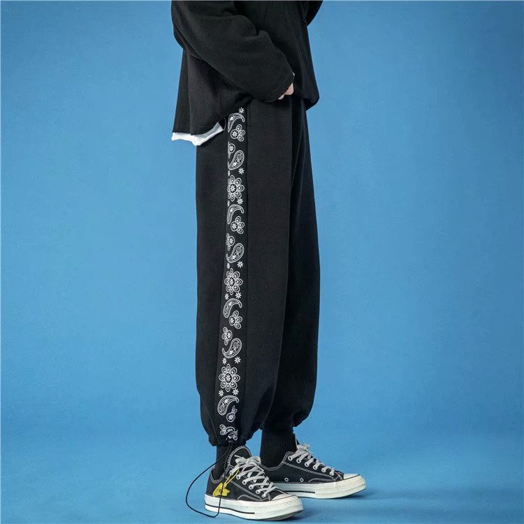 Men’s Loose Tie-Foot Fashion Casual Pants – Trendy Street Style