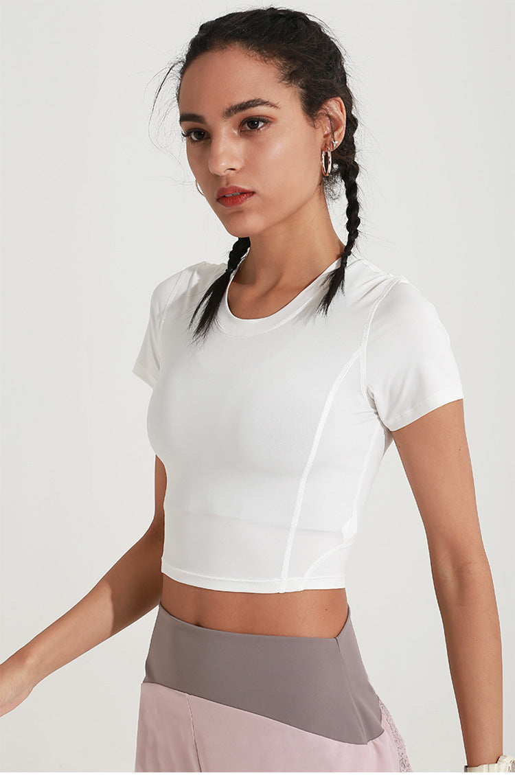 Women's sports short sleeve T-shirt