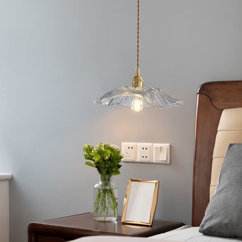 Nordic Japanese Restaurant Decoration Lotus Leaf Lamp