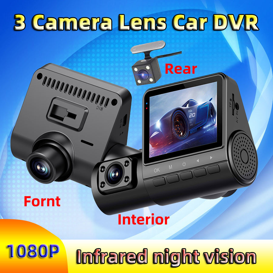 Waterproof License Plate Camera – Night Vision Backup System