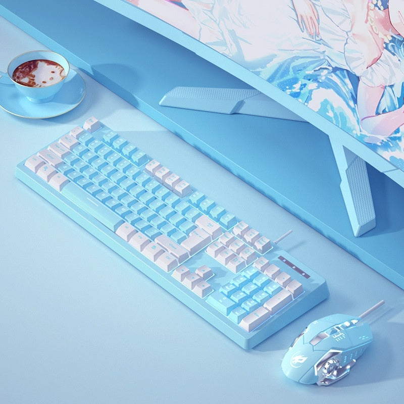 Mechanical Feeling Keyboard Mouse Suit