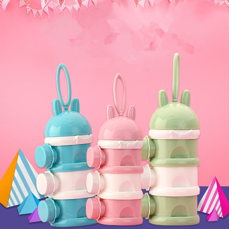 Portable Snack and Milk Powder Storage Box