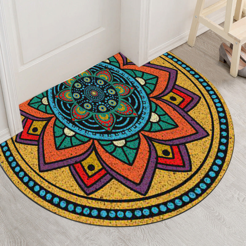 Entrance Door Semicircular Wire Enclosure Mat