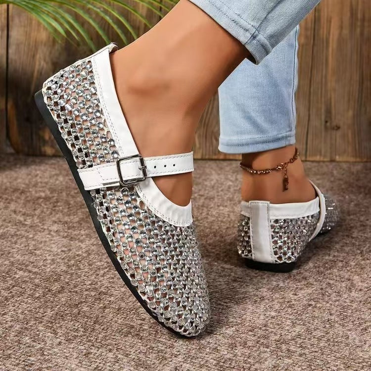 Round Toe Flat Bottom Comfortable Fashion Women's Shoes