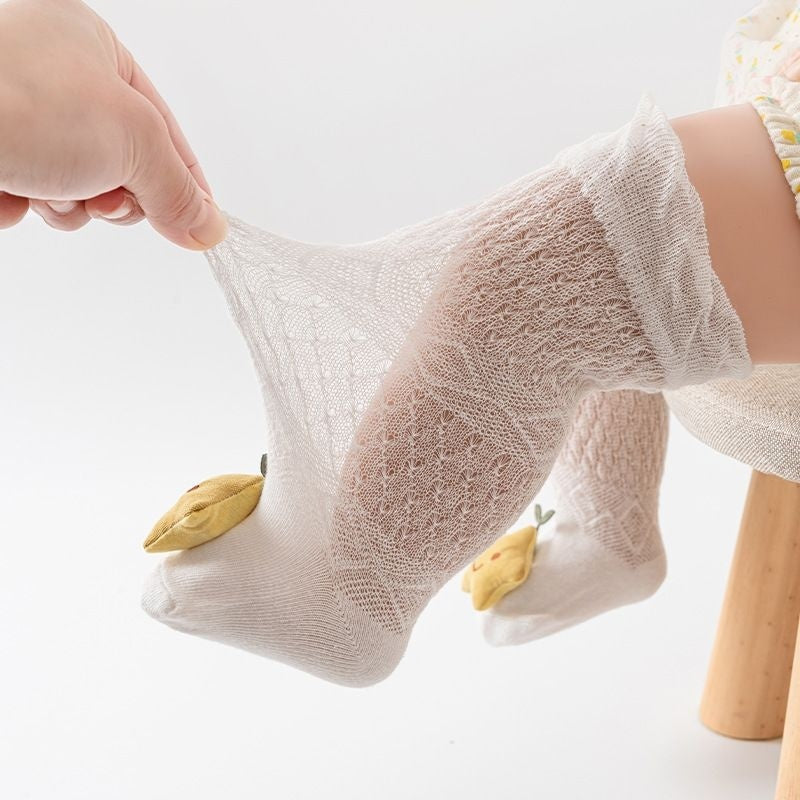 Baby Anti-Mosquito Socks – Thin, Breathable Newborn Socks