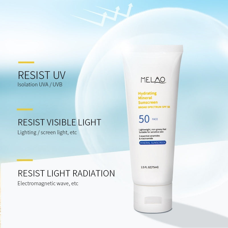 Water Based UV Sunscreen Lotion 75ml For Everyday Use