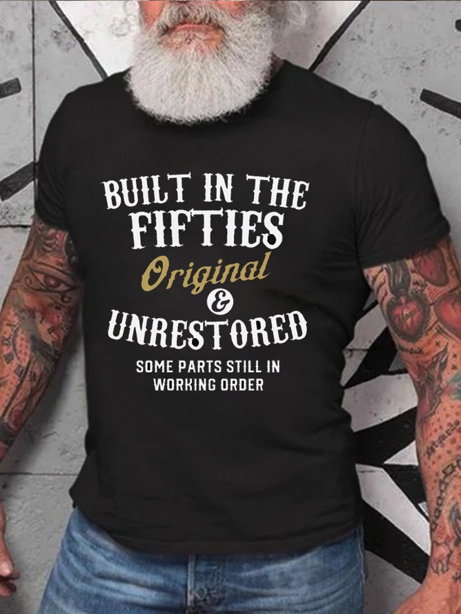 New Print T-Shirt Men's