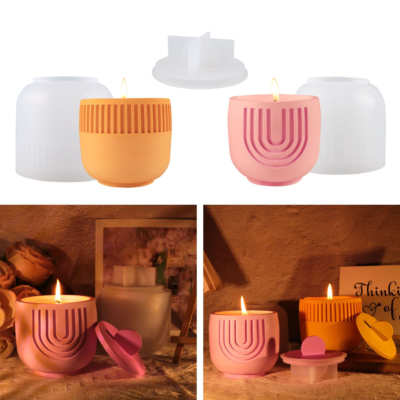Candle Aromatherapy Silicone Mold