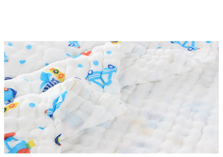 6 Six-Layer Cotton Baby And Children Bath Towel