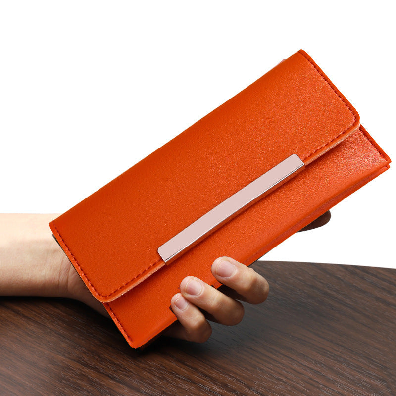 European & American Style Women's Large-Capacity Clutch Wallet