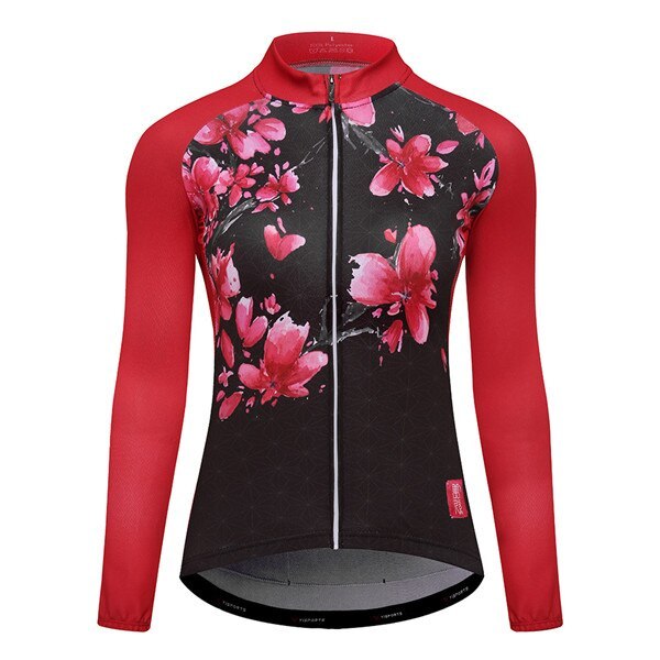 Long sleeve spring, autumn and winter team cycling jersey