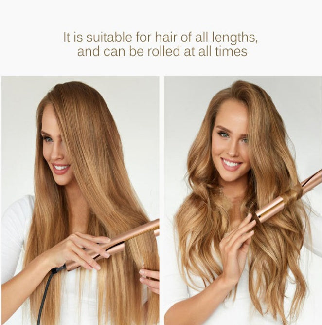 Mestar Iron Pro 2-in-1 Automatic Rotating Hair Curler and Straightener