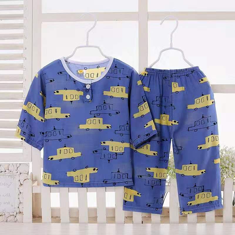 Baby Air-Conditioned Pajamas – Soft & Breathable Sleepwear for All Seasons
