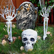 Halloween Skeleton Set – Realistic Simulation Props for Ghost Festival and Haunted House Decorations
