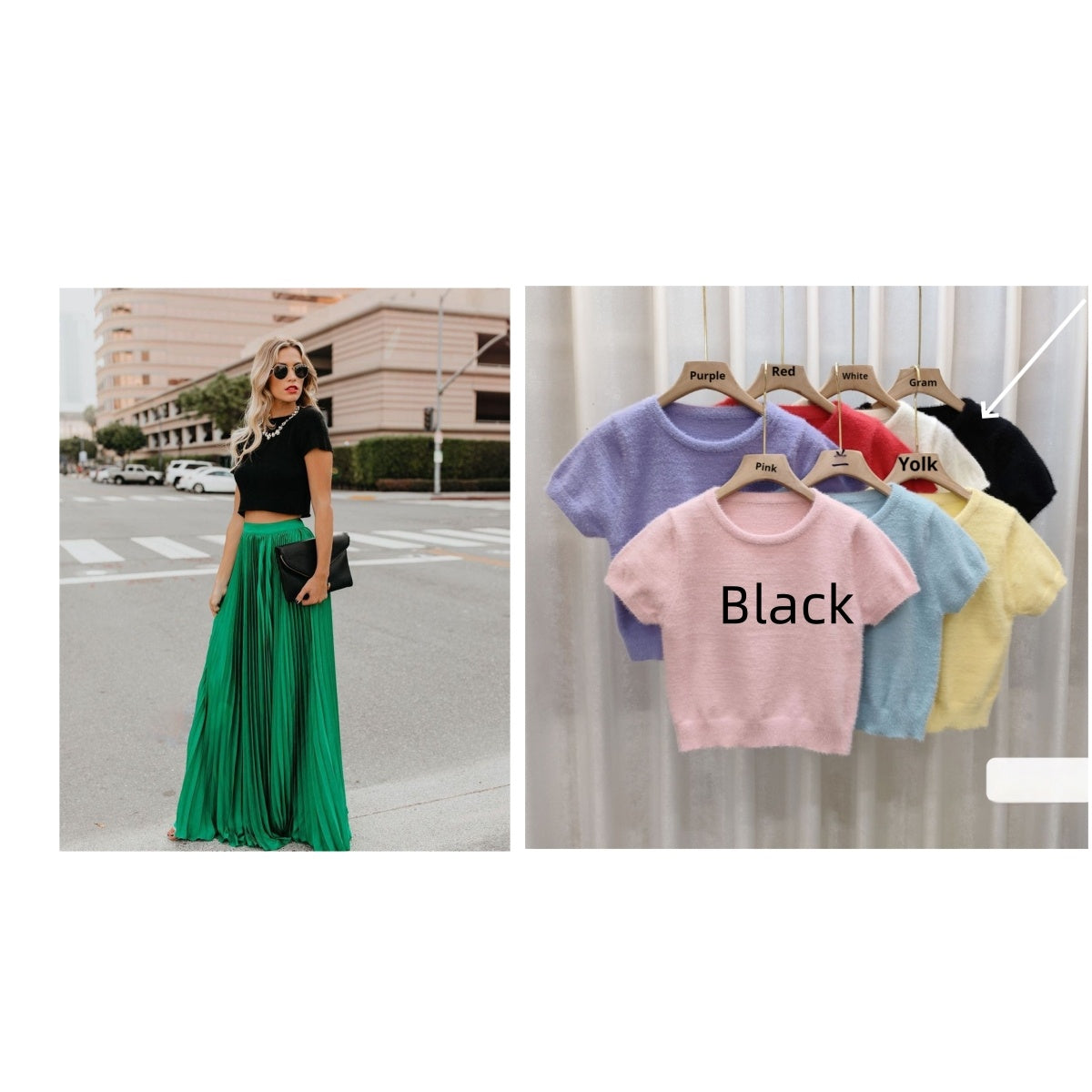 Women's Fashion Casual High Waist Long Skirt