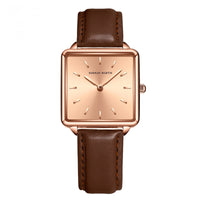 Brown with rose gold