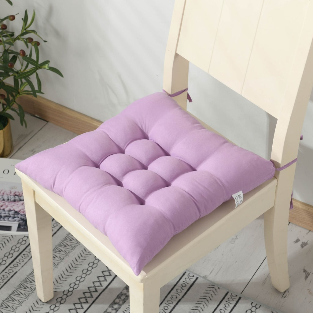 Thickened Solid Color Polyester Dining and Office Chair Mat