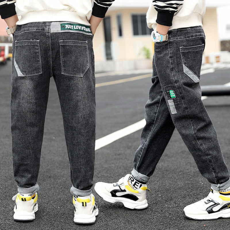 Boys Velvet Jeans Slim Fit Winter Pants 3 Months Classic