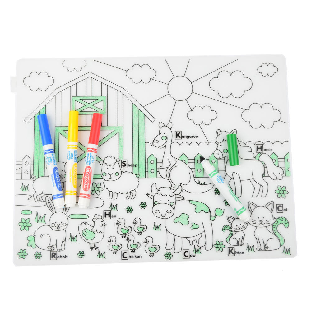 Mother And Baby Supplies Silicone Placemat DIY Square Coaster Heat Insulation