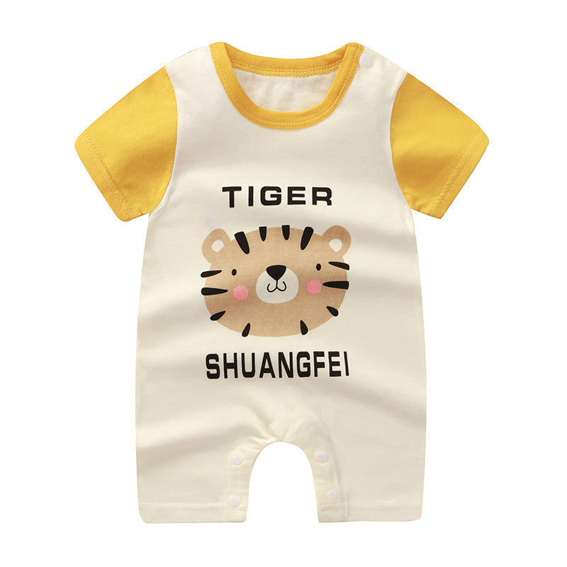 Kids Cotton Soft Pullover Romper Jumpsuit Regular Fit