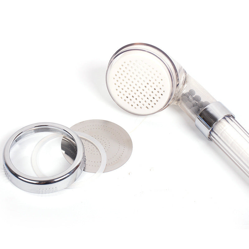 Large Filter Pressurized Water-Saving Shower Head