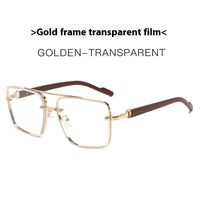 Gold Frame Transparent Sheet