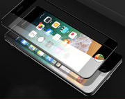 3D Carbon Fiber Soft Edge Tempered Glass Screen Protector – iPhone X/8/7/6s Plus Full Coverage