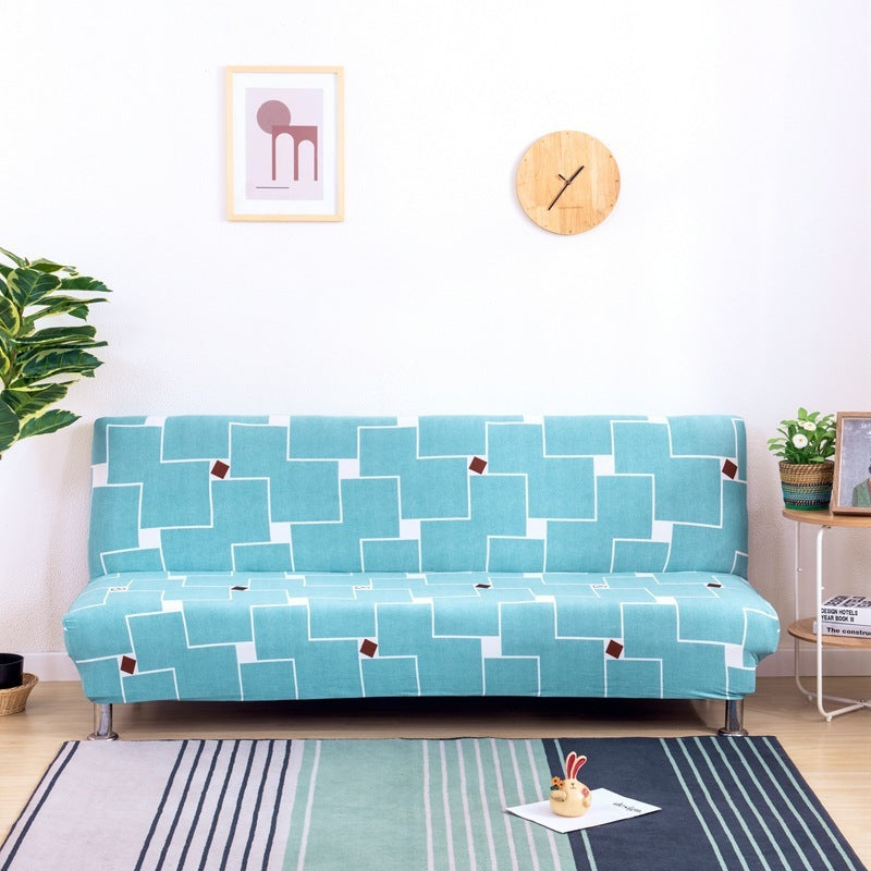 Non-armrest Double Elastic Sofa Bedspread
