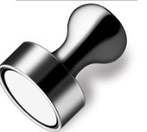 Metal Magnetic Pushpin Magnet