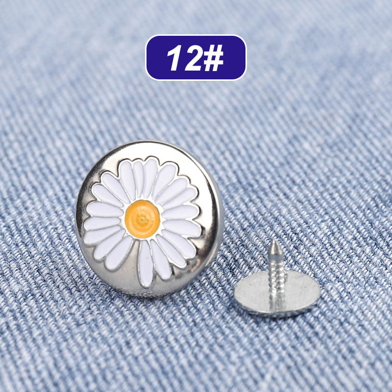 Adjustable Jeans Buttons – No-Sew Waist Adjustment Tool