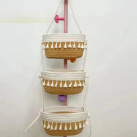 three layers tassels