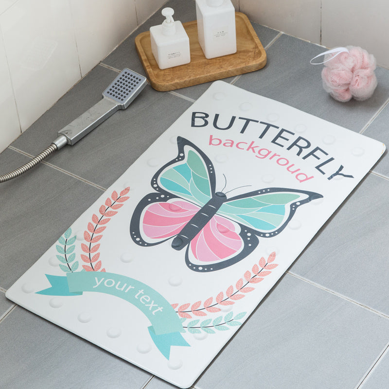 Cartoon Non-Slip Bathroom Mat – Super Absorbent, Quick-Dry Rug