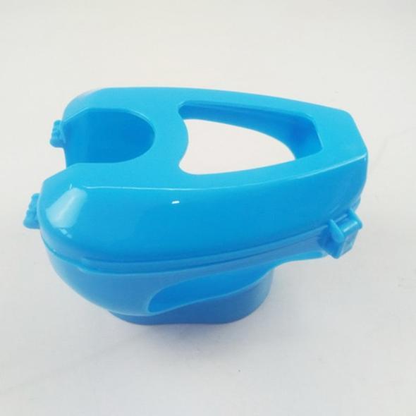 Plastic Racing Pigeon Holder Fixed Frame Medicine Feeder Rack – Light Blue
