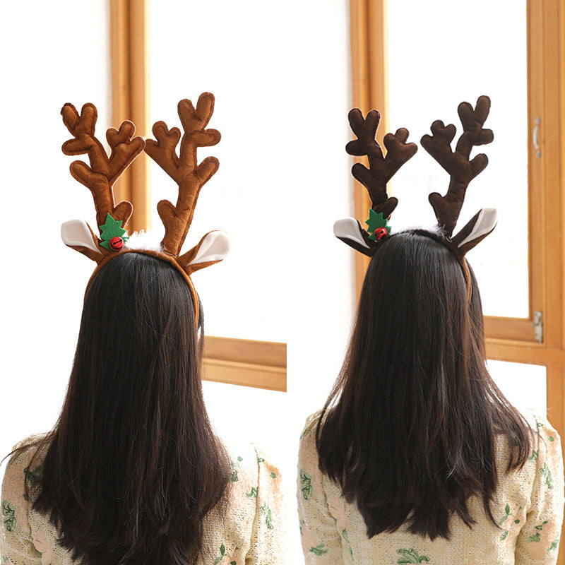 Christmas Large Reindeer Antler Headband