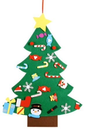 DIY Felt Christmas Tree for Kids New Christmas Gift Set